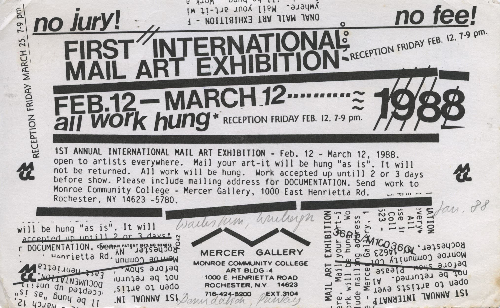 Mercer Gallery at Monroe Community College